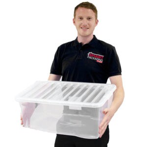 45L Clear Plastic Storage Box